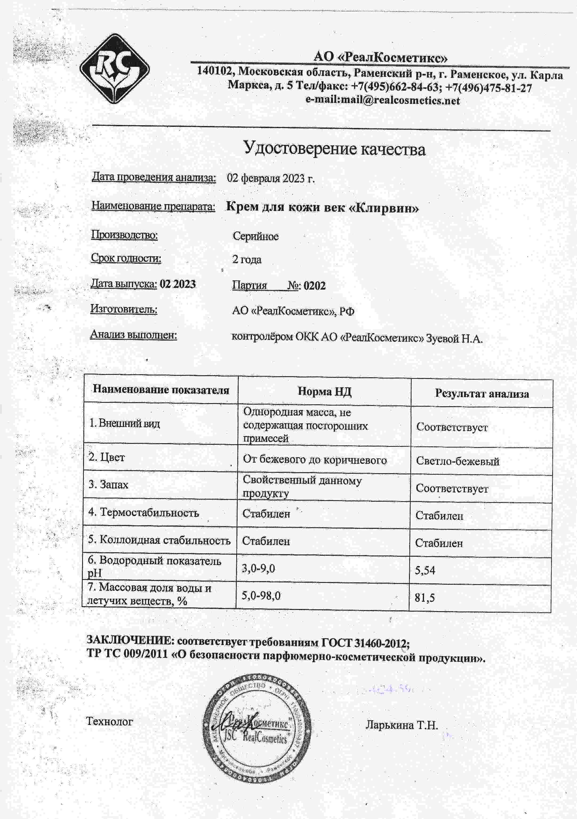 Паспорт №0220230202